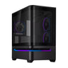 เคส Asus Prime AP202 ARGB curved glass panel mATX