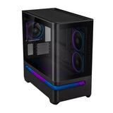 เคส Asus Prime AP202 ARGB curved glass panel mATX
