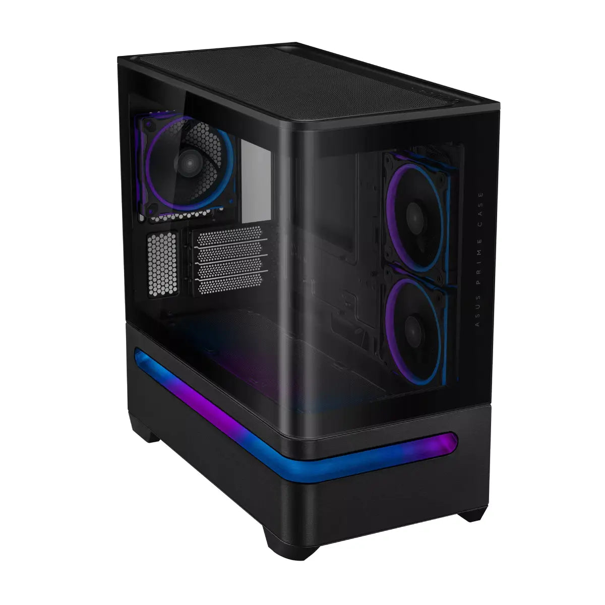 เคส Asus Prime AP202 ARGB curved glass panel mATX