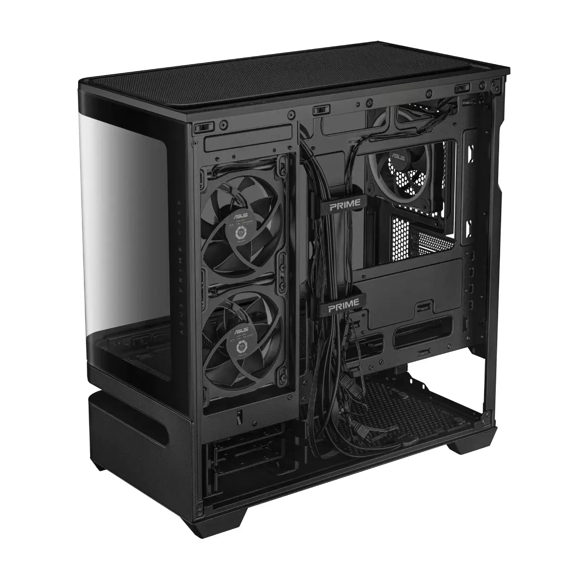 เคส Asus Prime AP202 ARGB curved glass panel mATX