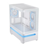 เคส Asus Prime AP202 ARGB curved glass panel mATX