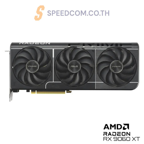 การ์ดจอ Asus Prime Radeon RX 9060 XT OC Edition 16GB GDDR6 - SpeedCom