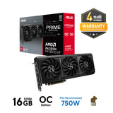 การ์ดจอ Asus Prime Radeon RX 9060 XT OC Edition 16GB GDDR6SpeedCom
