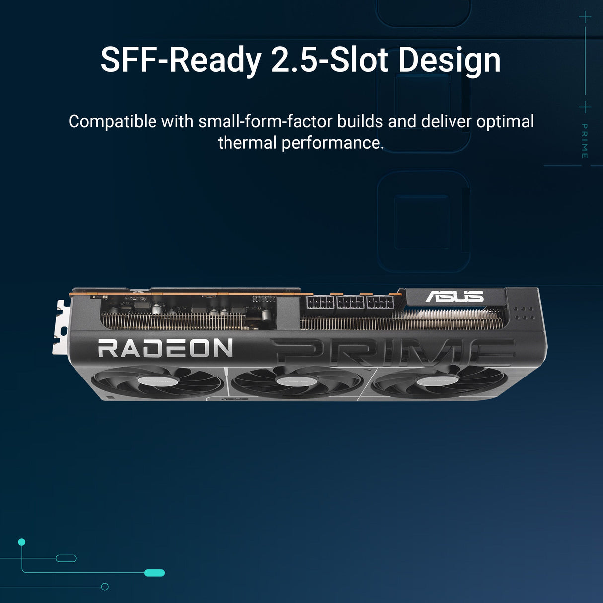 การ์ดจอ Asus Prime Radeon RX 9060 XT OC Edition 16GB GDDR6SpeedCom