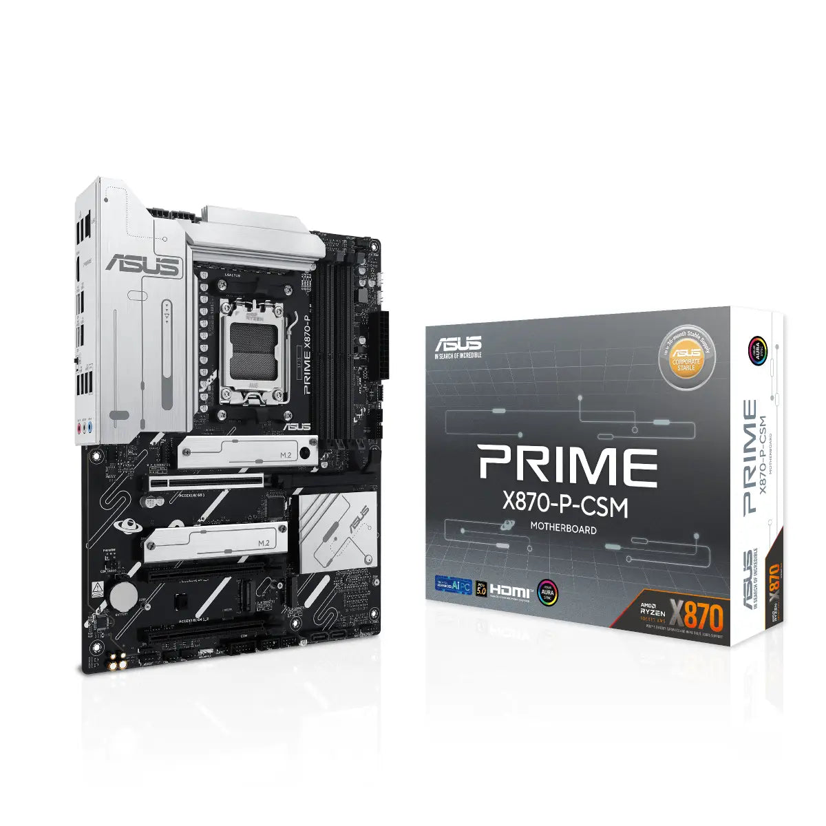 เมนบอร์ด Asus Prime X870-P-CSM DDR5 AM5 ATX - SpeedCom