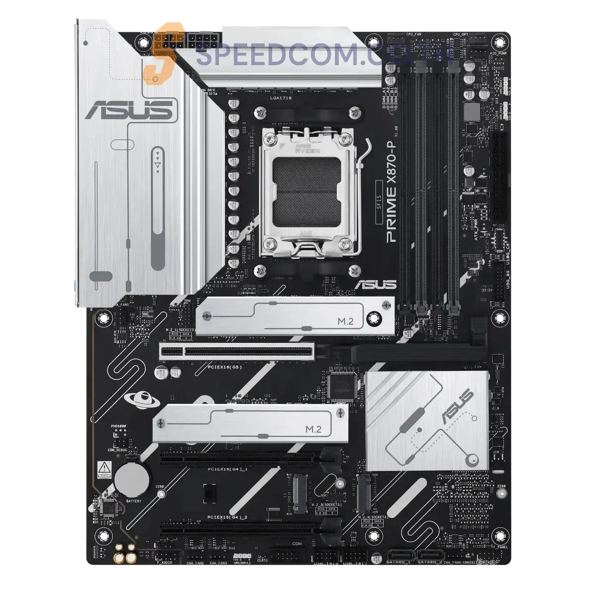 เมนบอร์ด Asus Prime X870-P-CSM DDR5 AM5 ATX - SpeedCom