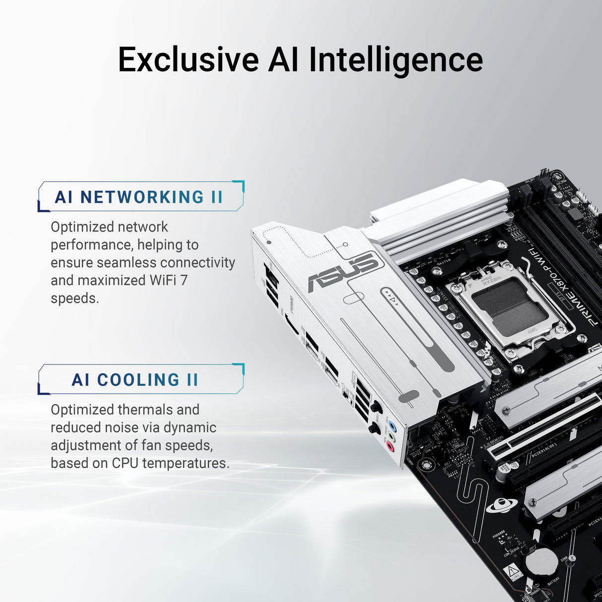 เมนบอร์ด Asus Prime X870-P WIFI-CSM DDR5 AM5 ATXSpeedCom