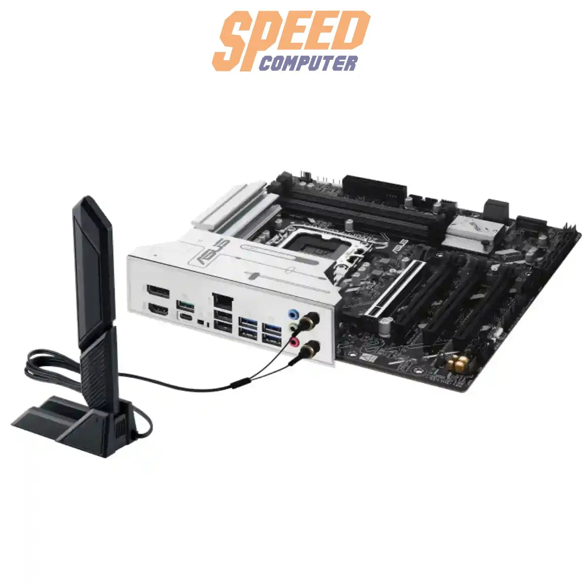 เมนบอร์ด Asus Prime Z890M PLUS WIFI CSM DDR5 LGA 1851 Micro ATX - SpeedCom