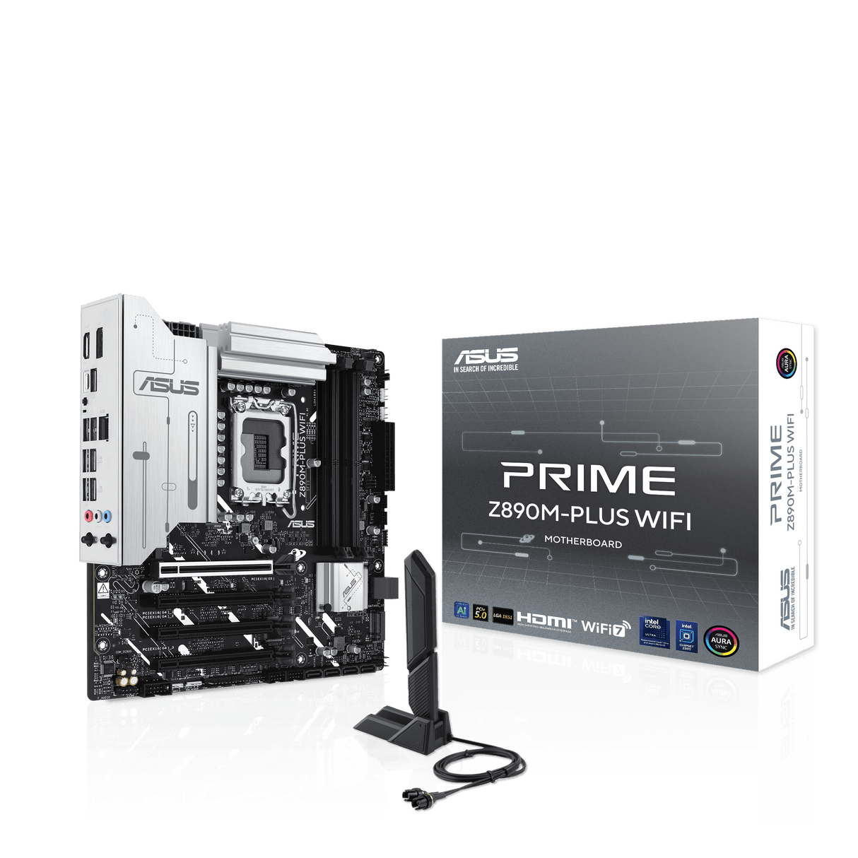 เมนบอร์ด Asus Prime Z890M PLUS WIFI CSM DDR5 LGA 1851 Micro ATXSpeedCom
