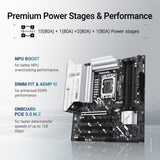 เมนบอร์ด Asus Prime Z890M PLUS WIFI CSM DDR5 LGA 1851 Micro ATXSpeedCom