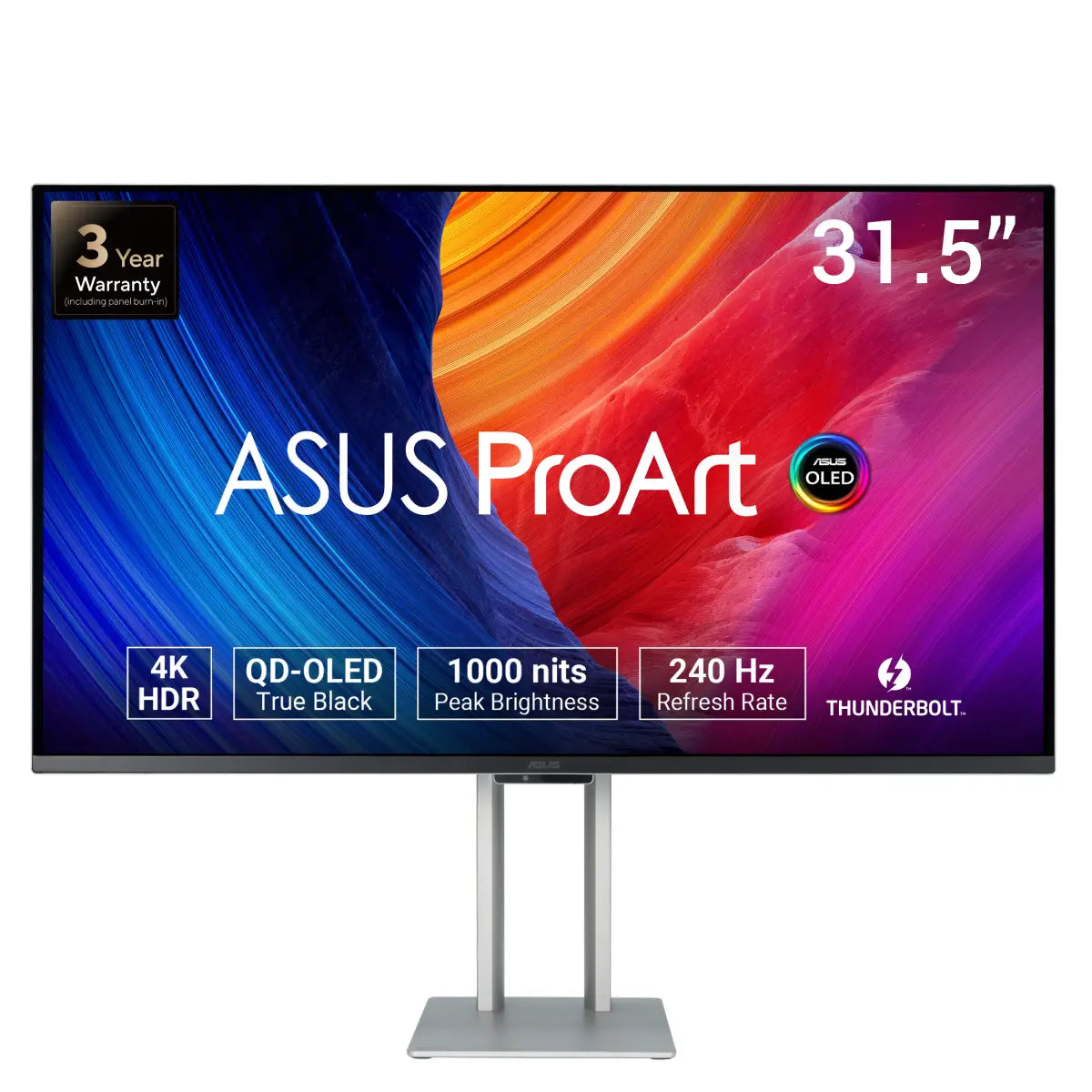 จอมอนิเตอร์ Asus ProArt Display PA32UCDM OLED 31.5" 4K 240HzSpeedCom
