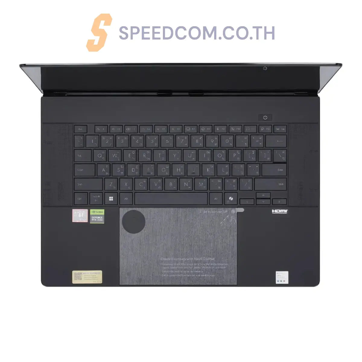 โน๊ตบุ๊ค Asus ProArt P16 OLED H7606WP-ME958WA Ryzen 9 AI สีดำ (Nano Black) - SpeedCom