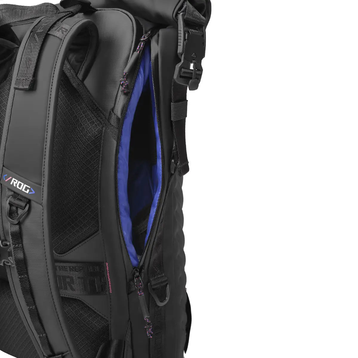 กระเป๋าโน๊ตบุ๊ค Asus ROG BP3801 Slash Backpack 4.0 สีดำ - SpeedCom