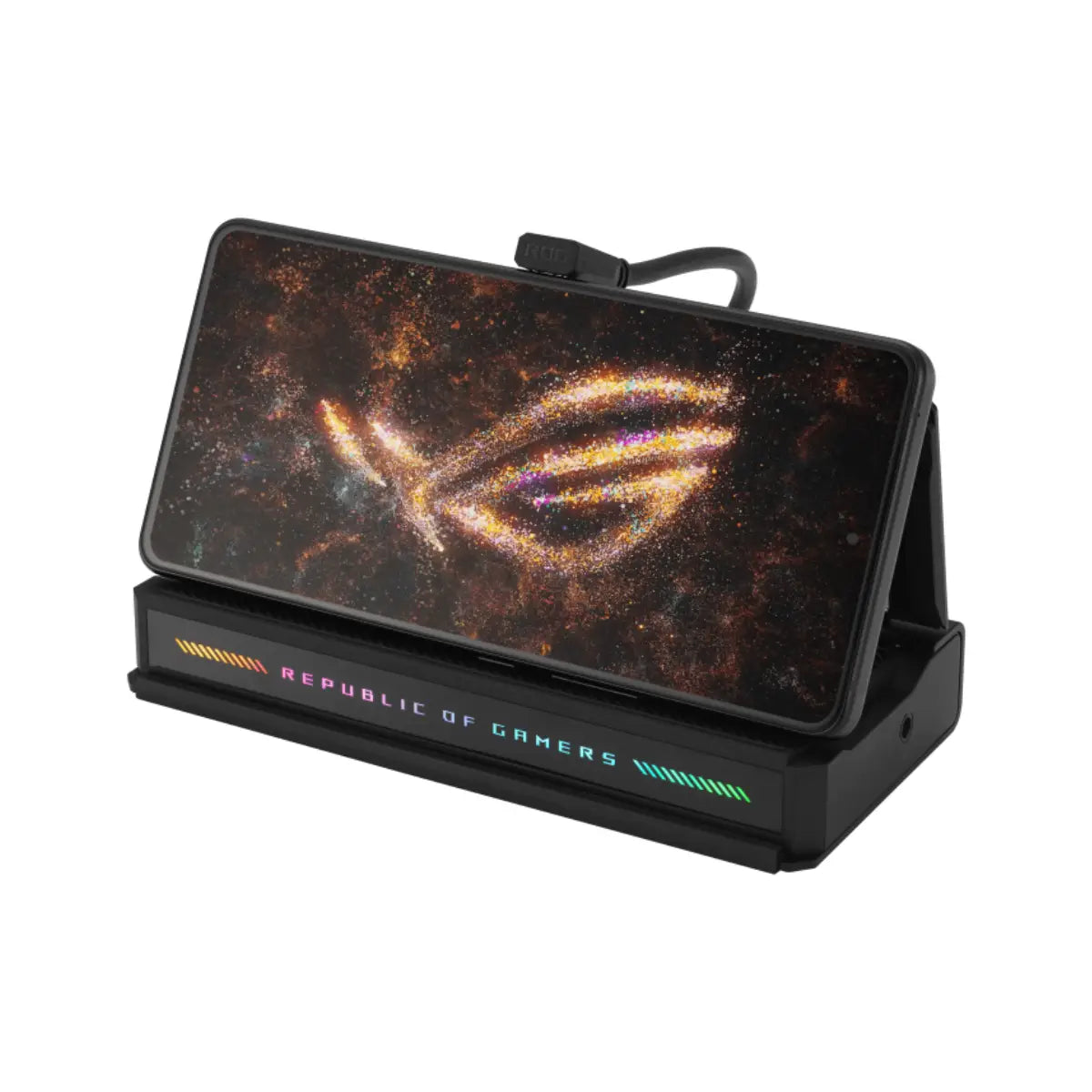 อุปกรณ์เสริม Asus ROG Bulwark Dock DG300 7-in-1 Dock สีดำ - SpeedCom