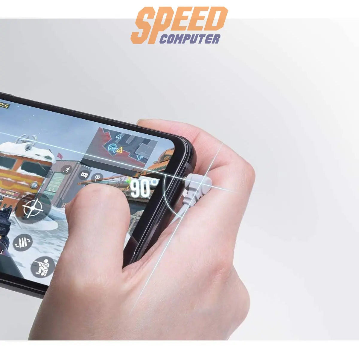 หูฟังอินเอียร์ Asus ROG Cetra II Core ML WH สีขาว - SpeedCom