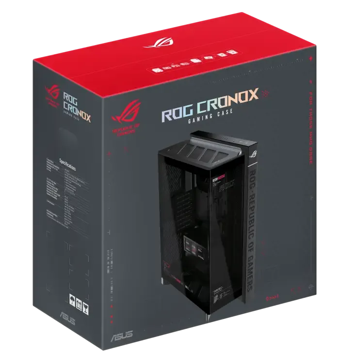 เคส Asus ROG Cronox GR801 CURVE TG SCREEN ARGBSpeedCom