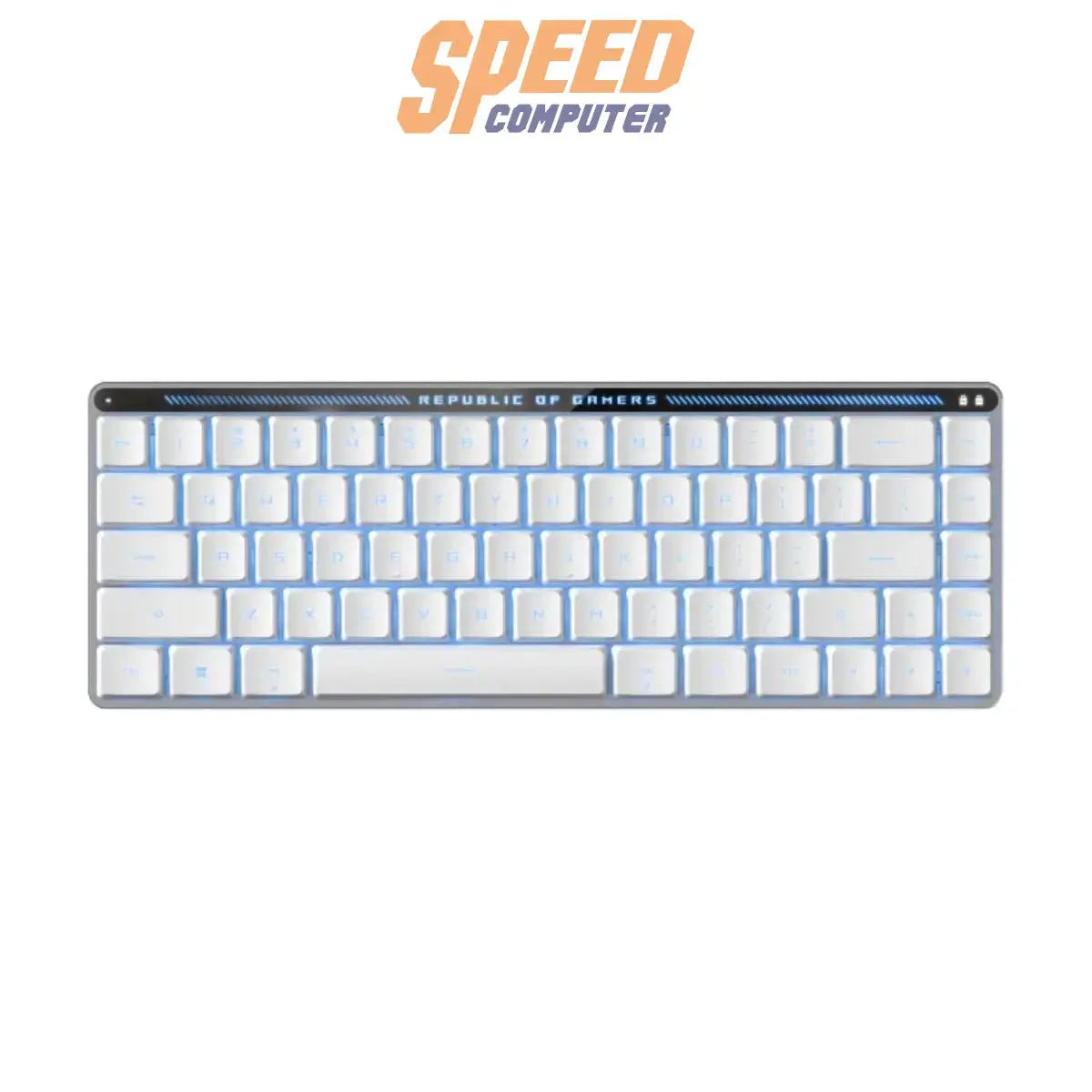 คีย์บอร์ด Asus ROG Falchion RX Low Profile สีขาว - SpeedCom
