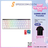 คีย์บอร์ด Asus ROG Falchion RX Low Profile Thai-ENG สีขาว - SpeedCom