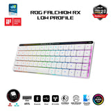 คีย์บอร์ด Asus ROG Falchion RX Low Profile Thai-ENG สีขาวSpeedCom