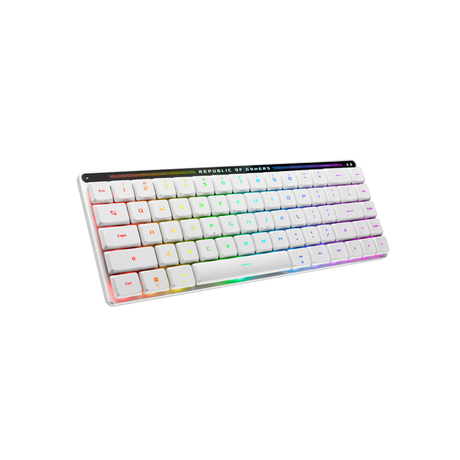 คีย์บอร์ด Asus ROG Falchion RX Low Profile Thai-ENG สีขาวSpeedCom