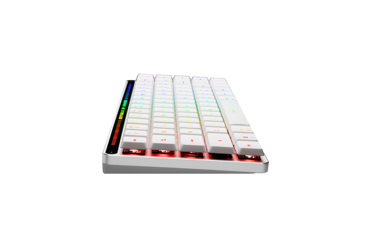 คีย์บอร์ด Asus ROG Falchion RX Low Profile Thai-ENG สีขาวSpeedCom