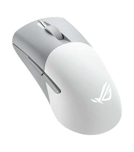 เมาส์ Asus ROG Keris Wireless Aimpoint สีขาวSpeedCom