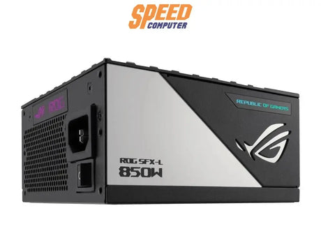 อุปกรณ์จ่ายไฟ Asus ROG LOKI 850P 850W 80 PLUS PLATINUM SFX - L GAMING ARGB ASUS - ROG - LOKI - 850P สีดำ - SpeedCom