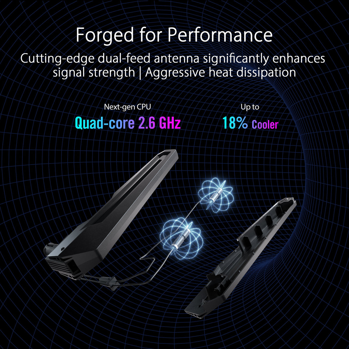 เราเตอร์ Asus ROG RAPTURE GT-BE98SpeedCom