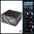 อุปกรณ์จ่ายไฟ Asus ROG STRIX 1200W Platinum 80Plus Platinum - SpeedCom