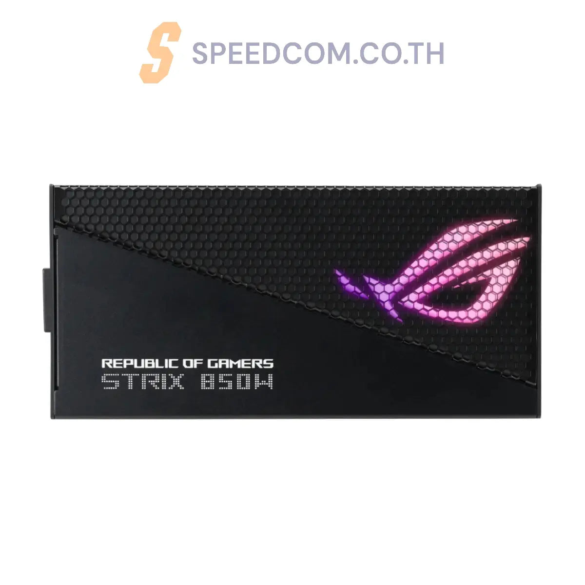 อุปกรณ์จ่ายไฟ Asus ROG STRIX 850W Gold Aura Edition 80Plus Gold - SpeedCom
