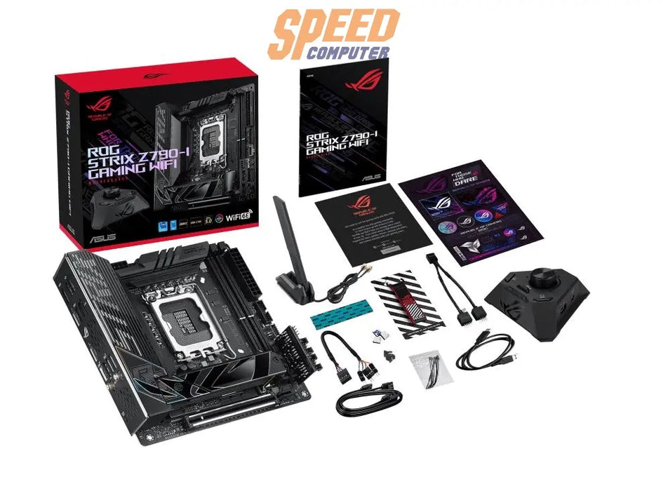 เมนบอร์ด Asus ROG STRIX Z790-I GAMMING WIFI DDR5 LGA1700 Mini-ITX - SpeedCom