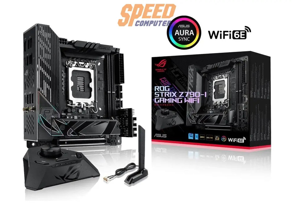 เมนบอร์ด Asus ROG STRIX Z790-I GAMMING WIFI DDR5 LGA1700 Mini-ITX - SpeedCom