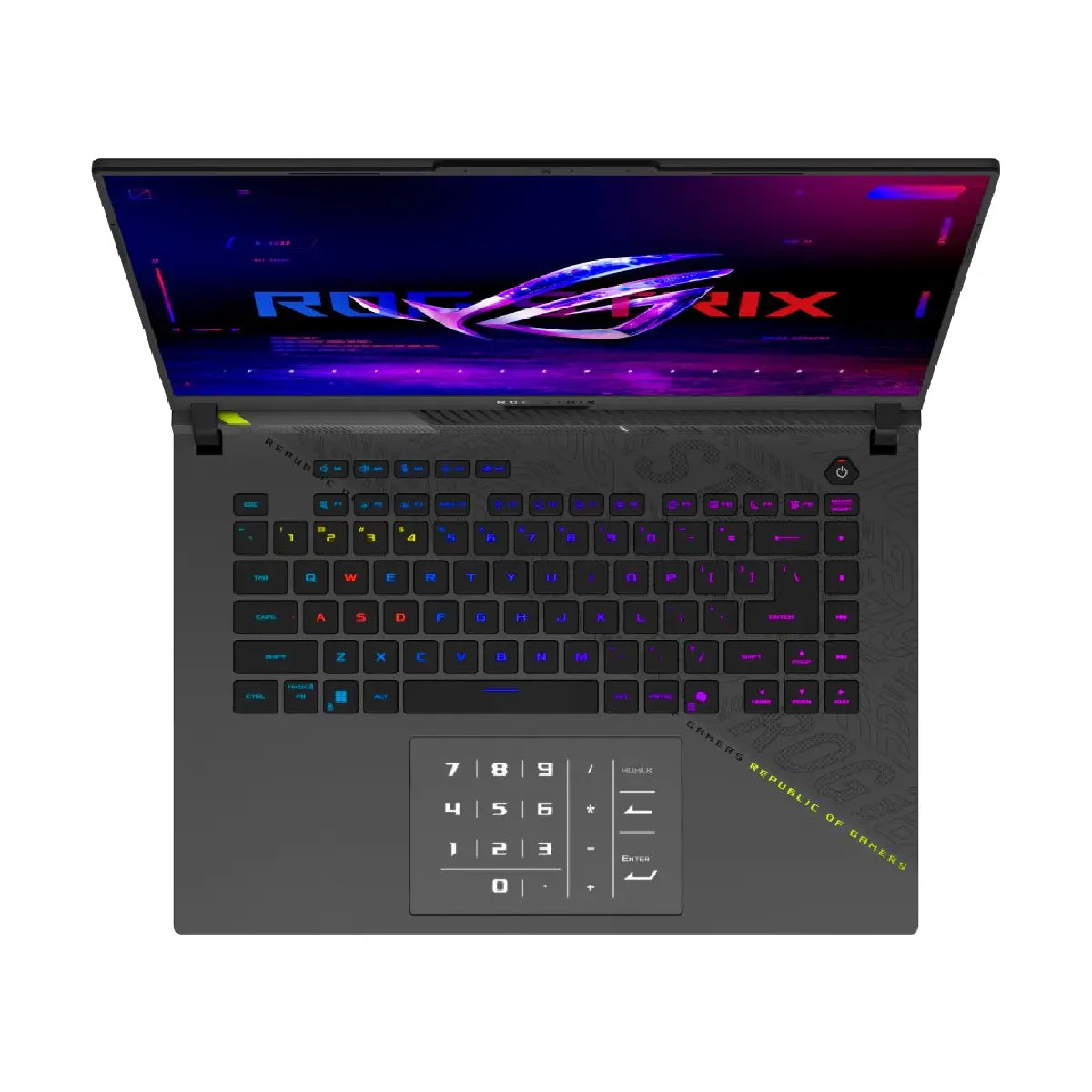 โน๊ตบุ๊ค Asus ROG Strix G16 G614FM-S5013W Ryzen 9 สีเทา (Volt Green) - SpeedCom