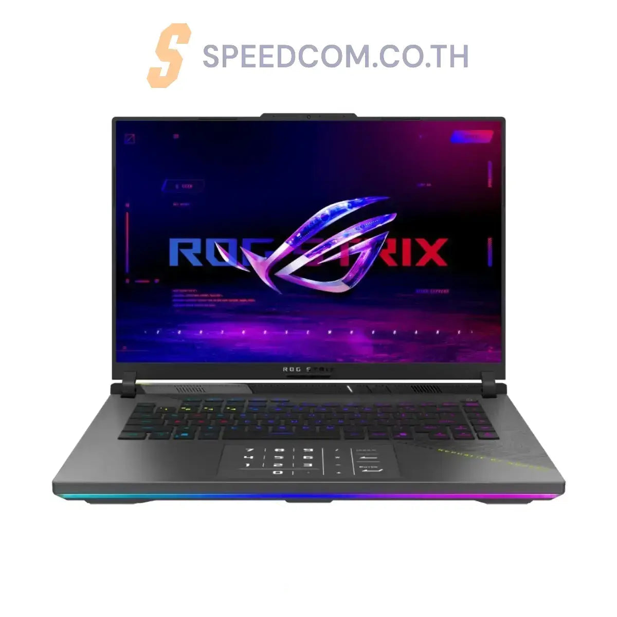 โน๊ตบุ๊ค Asus ROG Strix G16 G614FM-S5013W Ryzen 9 สีเทา (Volt Green)SpeedCom