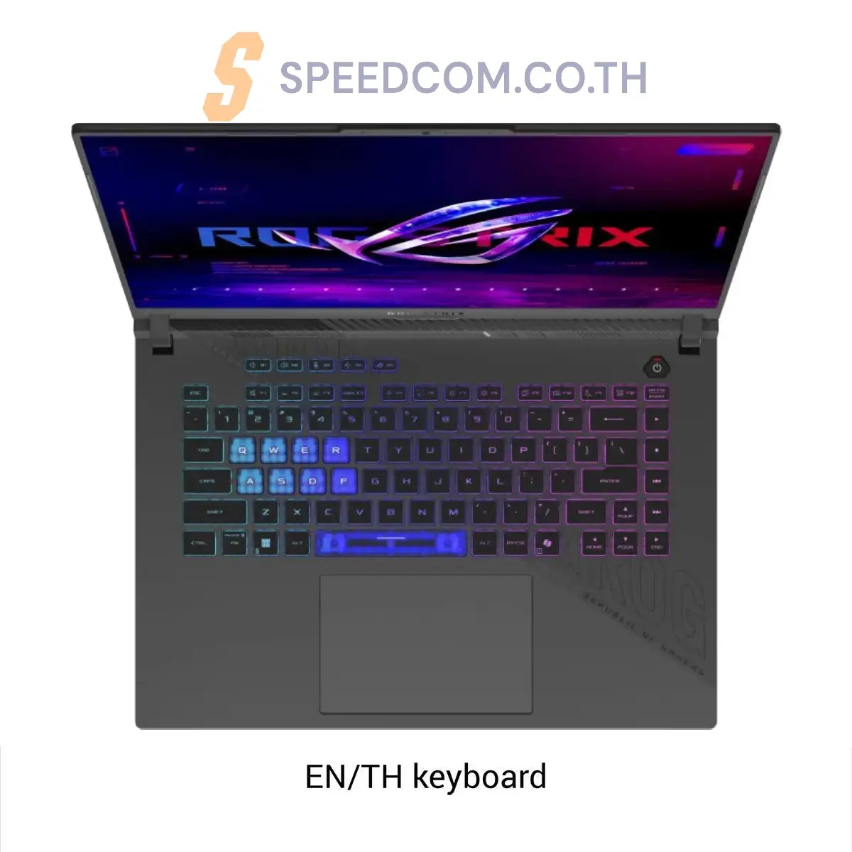 โน๊ตบุ๊ค Asus ROG Strix G16 G614PR-RV003W Ryzen 9 สีเทา (Eclipse Gray) - SpeedCom