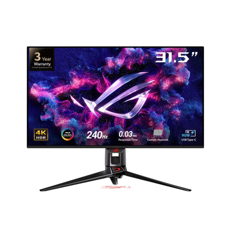 จอมอนิเตอร์ Asus ROG Swift OLED PG32UCDM 32.0" OLED 240Hz สีดำSpeedCom
