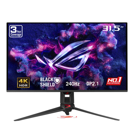 จอมอนิเตอร์ Asus ROG Swift OLED PG32UCDM Gen3 31.5" 4K 240Hz สีดำSpeedCom