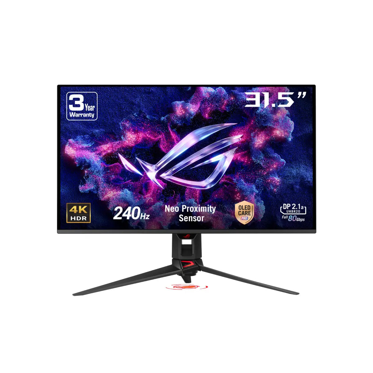 จอมอนิเตอร์ Asus ROG Swift OLED PG32UCDMR 32.0" QD-OLED 240Hz สีดำSpeedCom