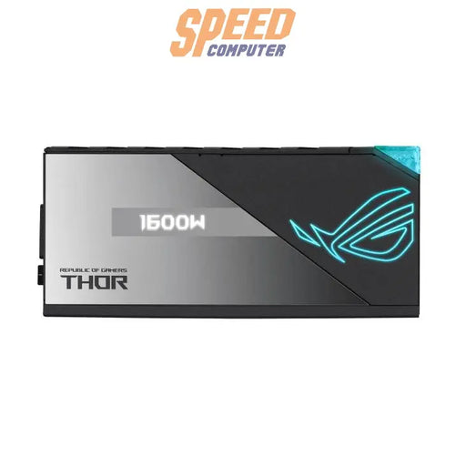 อุปกรณ์จ่ายไฟ Asus ROG THOR 1600T GAMING 1600W 80 PLUS TITANIUM ATX ASUS ROG-THOR-1600T สีดำ - SpeedCom