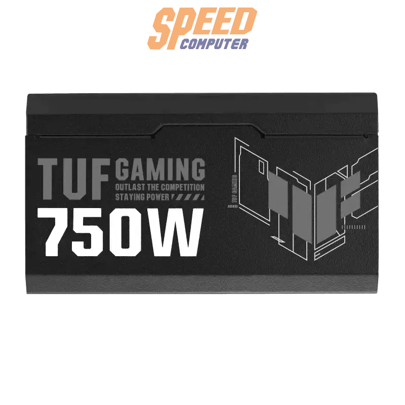 อุปกรณ์จ่ายไฟ Asus TUF GAMING 750G 750W 80 PLUS GOLD ATX ASUS - TUF - GAMING - 750G สีดำ - SpeedCom