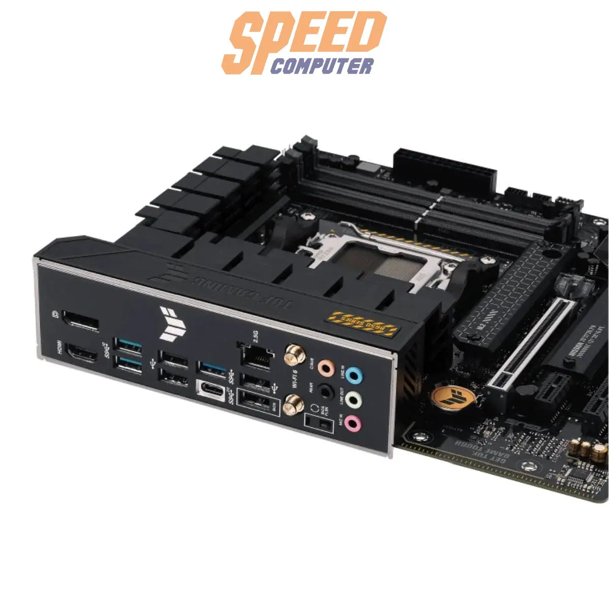 เมนบอร์ด Asus TUF GAMING B650M PLUS WIFI AM5 - SpeedCom