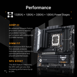 เมนบอร์ด Asus TUF GAMING B860M PLUS DDR5 LGA1851 Micro-ATXSpeedCom