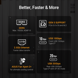 เมนบอร์ด Asus TUF GAMING B860M PLUS DDR5 LGA1851 Micro-ATXSpeedCom