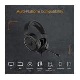 หูฟังเกมมิ่ง Asus TUF GAMING H1 ระบบเสียง 7.1 ไมโครโฟนตัดเสียงรบกวน ใส่สบาย รองรับการเล่นเกมระยะยาว