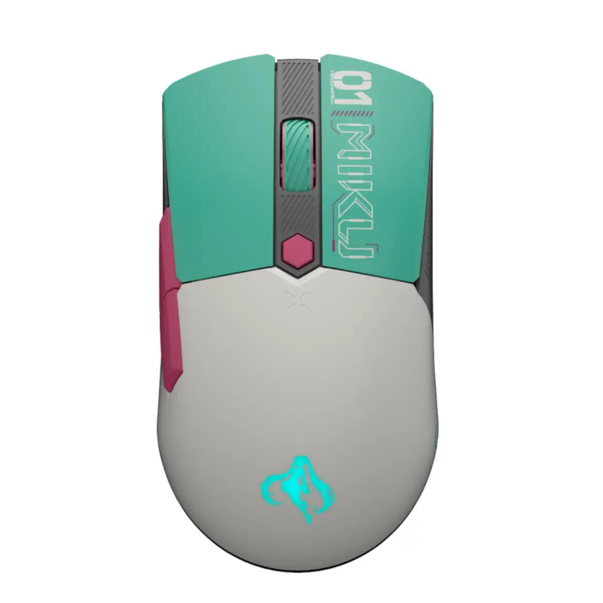เมาส์ไร้สาย Asus TUF GAMING Mini Wireless Mouse Hatsune Miku Edition - SpeedCom