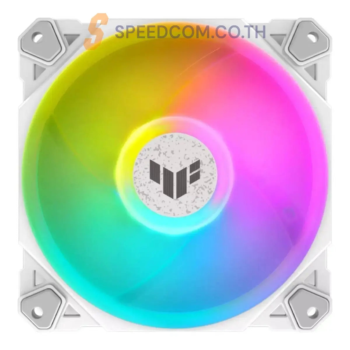 พัดลมเคส Asus TUF GAMING TF120 ARGB WHITE PACK3 สีขาว - SpeedCom