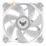พัดลมเคส Asus TUF GAMING TF120 ARGB WHITE PACK3 สีขาว - SpeedCom