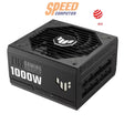 อุปกรณ์จ่ายไฟ Asus TUF Gaming 1000W Gold 80 PLUS GOLD สีดำ - SpeedCom