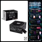 อุปกรณ์จ่ายไฟ Asus TUF Gaming 450W 80Plus Bronze ATX - SpeedCom