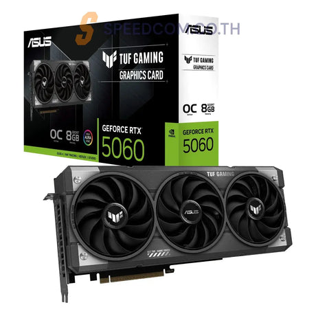 การ์ดจอ Asus TUF Gaming GeForce RTX 5060 8GB GDDR7 OC Edition - SpeedCom